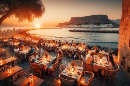 Restaurants in Ixia Rhodes