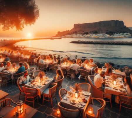 Restaurants in Ixia Rhodes