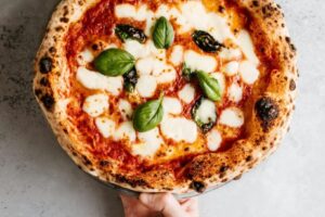 Neapolitan pizza in Naples