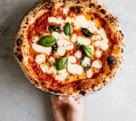 Neapolitan pizza in Naples