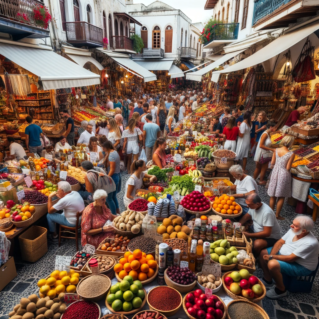 Market Place in Kos