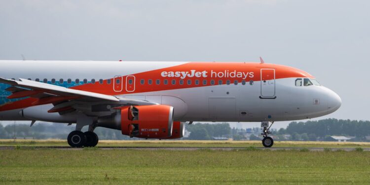 easyjet first flight to Sal